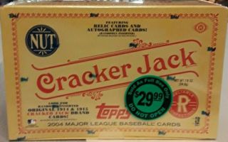 2004 Topps Cracker Jack Baseball Cards Factory Hobby Box