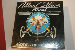 Vintage Allen Collins Band Here,  There And Back Lp Vinyl Mca 39000
