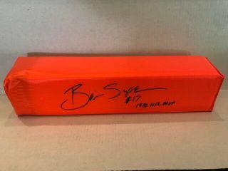 Brian Sipe Signed Full Size Pylon Cleveland Browns 1980 Nfl Mvp & Holograms