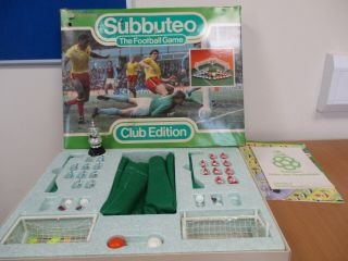 Vintage Subbuteo The Football Game Club Edition Boxed With Instructions