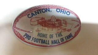 Pro Football Hall Of Fame Lapel Pin - Vintage Canton Ohio USA Pin 2