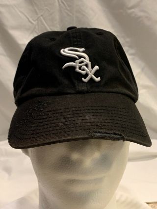 Vintage Distressed White Sox Baseball Cap