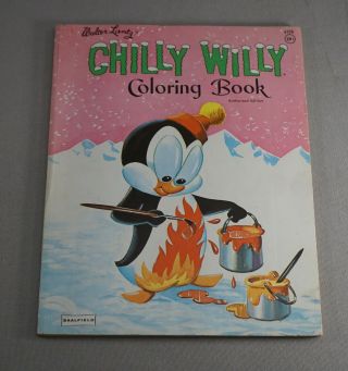 1962 Walter Lantz Chilly Willy Coloring Book