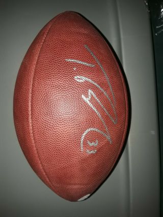 Trent Richardson Signed Nfl Duke Football Autographed Browns Colts Alabama Jsa