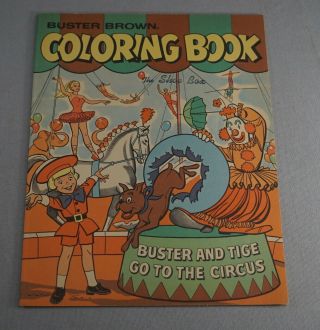 Vintage Antique Buster Brown Coloring Book