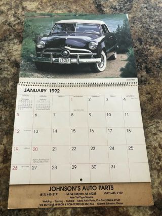 VINTAGE - 2,  1981 Calendar 