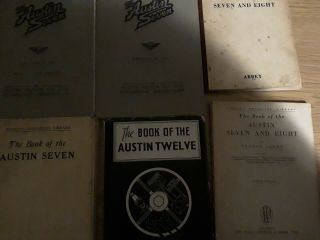 Vintage Austin Car Books