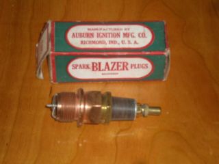 Vintage Nos Auburn Blazer Spark Plug W/box 2