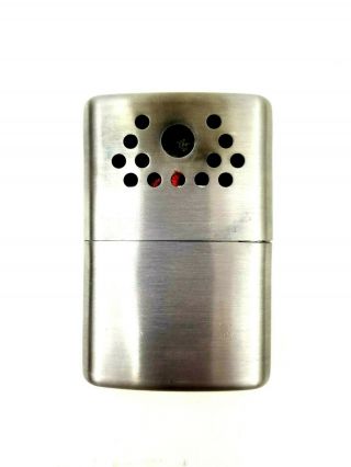 Vintage Jon - E Stainless Steel Hand Warmer By Aladdin Mfg Co.  Made In Usa -