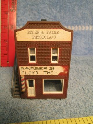 Vtg Ho Scale Two Story Store Front Brick Building 3.  2 " By 2.  1 " Unmarked Nr