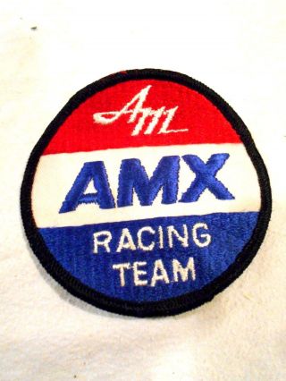 Amx Racing Team Cloth Patch 3 1/2 "