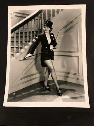 Sally Blane Actress Vintage 8 X 10 Photograph From Irving Klaws Archives 1