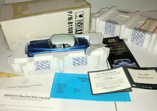 1/24 Diecast 1994 Franklin 1949 Buick Riviera Box,  Tag,