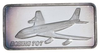 Vintage Art Bar - World Of Flight 1 Oz.  999 Silver - One Troy Ounce 116