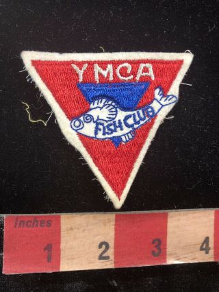 Vintage Ymca Fish Club Patch C96u