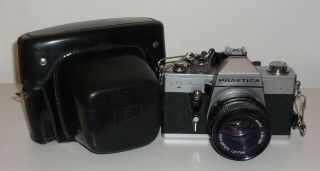 Vintage Praktica Ltl Slr Camera With Case