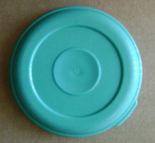 Vintage Rubbermaid Servin Saver Replacement Teal Lid 1 2 Cup Round Sa