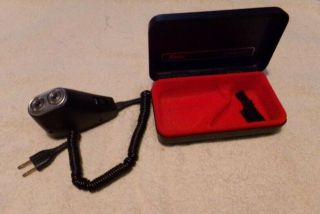 Norelco Speedrazor Vintage Electric Razor With Case Made In Holland