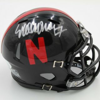 Eric Crouch Autographed Nebraska Cornhuskers Mini Helmet (jsa)
