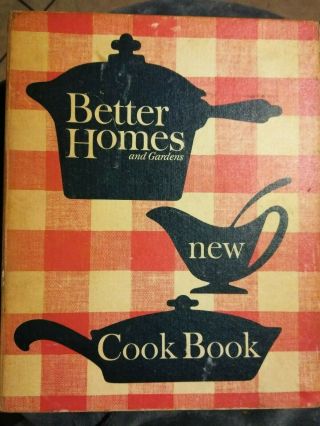 Better Homes And Gardens Cookbook Binder 5 Ring 1962
