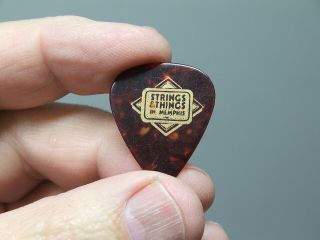 Vintage Strings And Things Memphis Guitar Pick & Fender Pick Cool Case Candy