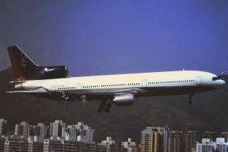 1998 - Hong Kong Photo Slide - Aer Turas - L1011 - Ei - Cnn - Kai Tak Hkg