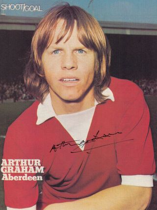 Hand Signed 1970s Vintage Poster Aberdeen - Arthur Graham