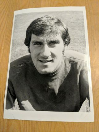 Vintage 1970s Paul Hammond Crystal Palace Fc Press Photo Football