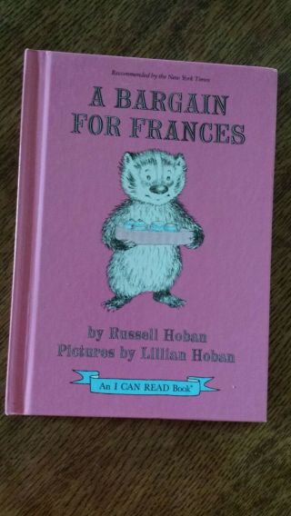 A Bargain For Frances By Russell Hoban,  Hb 1970 Illustrated An I Can Read Book