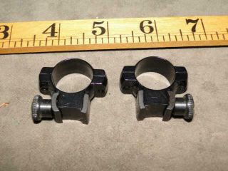 Browning 3/4 " Scope Rings For Grooved Rim Fire,  Or Air Gun Receivers