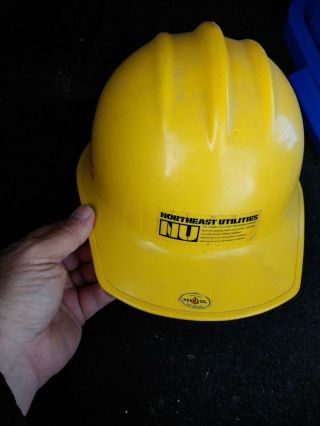 Vintage Bullard Hard Boiled Hat Work Helmet 08/06/86 Yellow