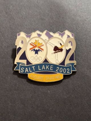 2002 Salt Lake City Olympics Figure Skating Pin Limited Edition 3410/5000