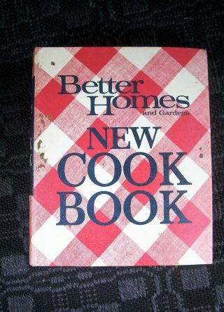 Vtg 1968 Better Homes & Gardens Cook Book 5 Ring Binder