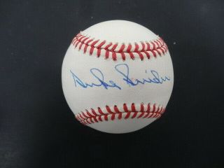 Duke Snider Signed Baseball Autograph Auto Psa/dna Ae85027