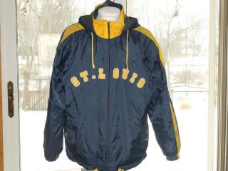Vintage St.  Louis Blues Starter Nhl Center Ice Windbreaker Jacket Coat Size M