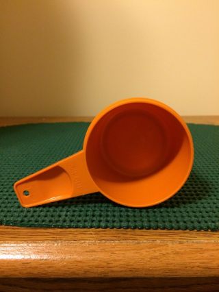 Vintage Tupperware Replacement Measuring Cup (3/4 Cup) Harvest Orange