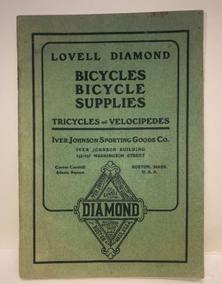 Early 1900’s Lovell Diamond Cycles Bicycle Company Supplies Boston Ma Tricycles
