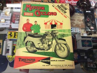 Vintage Motor Cycling Thursday,  November 10,  1960