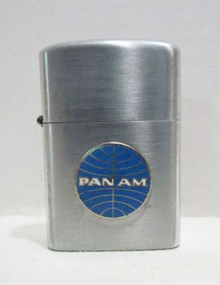 Pan Am Pan American Airlines Vintage Cigarette Lighter By Penguin Made In Japan