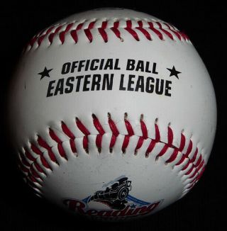 Baseball Reading Phillies Rawlings Official Ball Eastern League Vintage Mlb