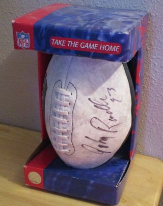 100 Authentic John Randle Nfl Football Autographed Signed Seahawks Ball Vikings