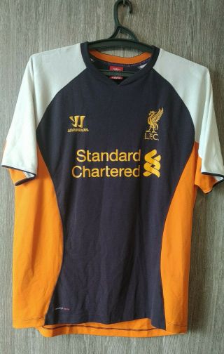 Warrior Liverpool Fc Football Shirt Soccer Jersey Maglia Camiseta Mens Size Xl