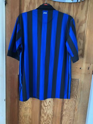 Men’s Vintage Inter Milan Home Shirt - 2011 - Medium 2