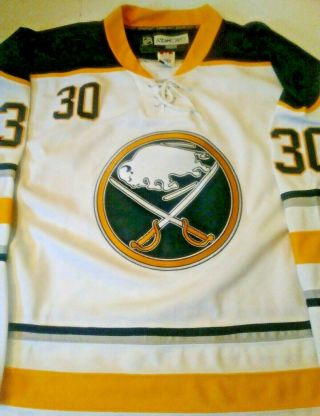 Nhl Buffalo Sabres Reebok Ccm Center Ice Authentic Jersey Ryan Miller 30 Size 54