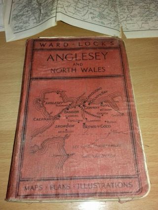 Ward Lock Red Guide Anglesey And North Wales