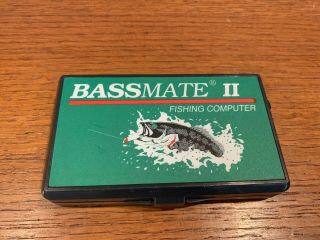 Bassmate 2 Ii Fishing Computer Vintage Game Nintendo