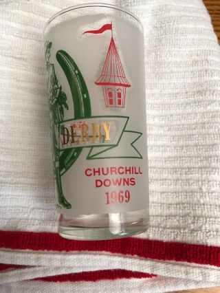 Kentucky Derby Glass 1969 One Glass Only