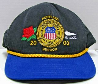 Up Union Pacific Railroad Employee Clubs 2000 Portland Or Snap Back Hat Cap