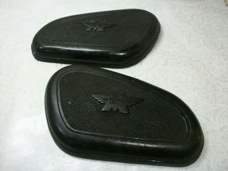 Pair Matchless Tank Rubbers G9 G3ls & Other Vintage Motorcycles