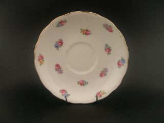 China Replacement Colclough Vintage Saucer Pink Roses Floral England